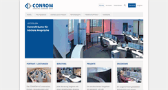 Desktop Screenshot of conrom.com